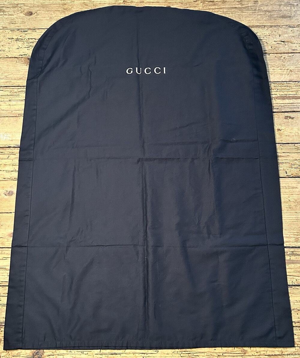 Gucci Unisex Black Fabric Dust Cover Garment Bag